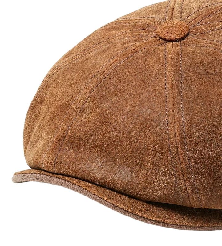 6-Panel Cap Pigskin Brown Stetson