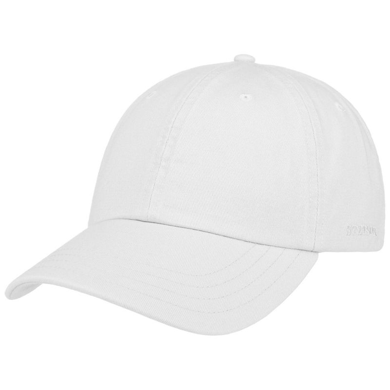 Rector Baseball Cap White - Stetson