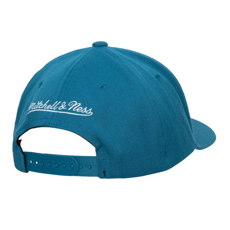 NBA Team Ground 2.0 Stretch Snapback Hornets Teal Cap - Mitchell & Ness
