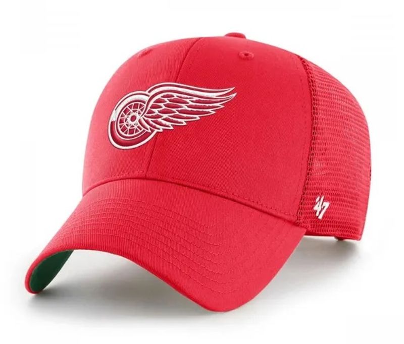 Detroit Red Wings Branson Trucker Cap Red NHL - '47