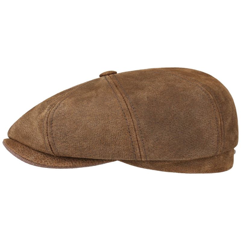 6-Panel Cap Pigskin Brown Stetson