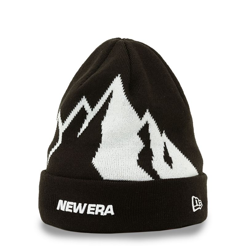 Mountain Beanie Cuff Black - New Era