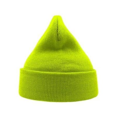 WIND Double Skin Beanie Neon Yellow/Green- Atlantis