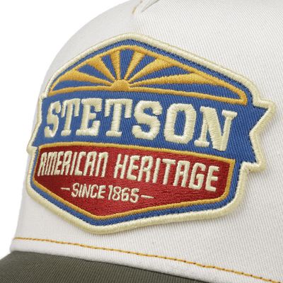 Trucker Cap American Heritage Grey/White   - Stetson