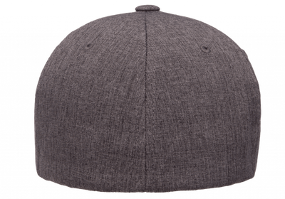 Flexfit® Heatherlight Dark Grey Melange Cap - Flexfit/Yupoong