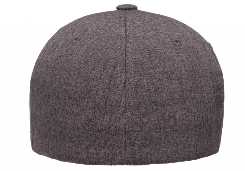 Flexfit® Heatherlight Dark Grey Melange Cap - Flexfit/Yupoong