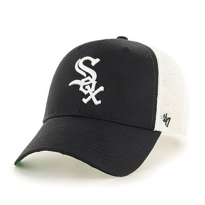 MLB Chicago White Sox Black Branson Mesh Trucker   - '47 Brand