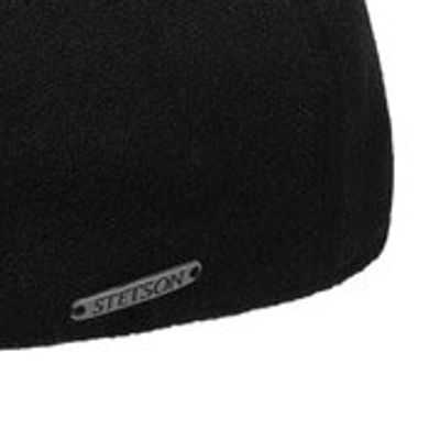 Texas Wool/Cashmere Black Gatsby Cap - Stetson