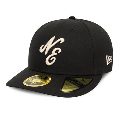 New Era Heritage Script Black 59Fifty Low Profile - New Era