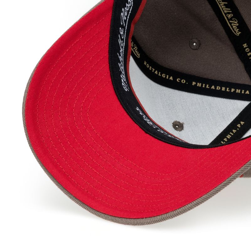 Pinscript Classic Red Own Brand Grey/Red - Mitchell/ Ness