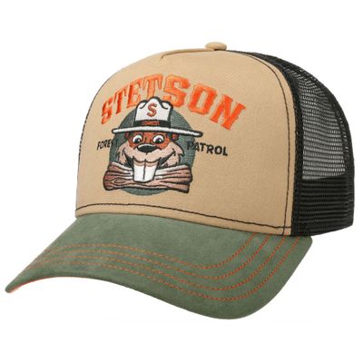 Trucker Cap Forest Patrol Black/Green - Stetson