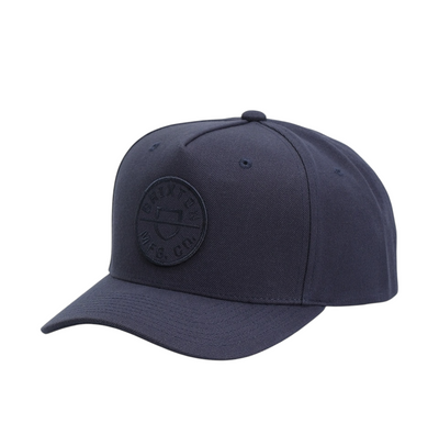 Brixton Crest MP Snapback Washed Navy