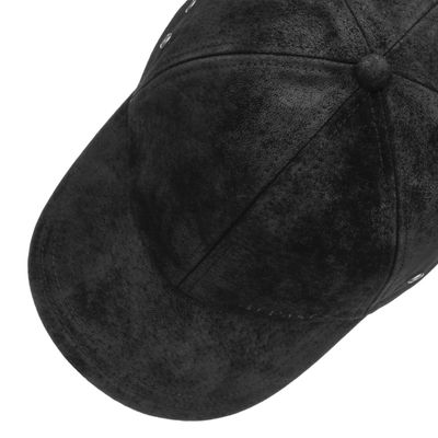 Stetson Baseball Cap Pigskin Black