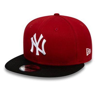 9fifty New York Yankees Colour Block Red Snapback - New Era