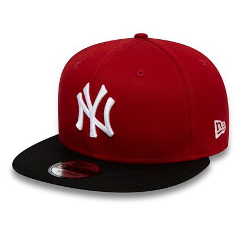 9fifty New York Yankees Colour Block Red Snapback - New Era