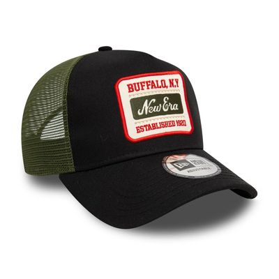 Patch Black 9FORTY A-Frame Trucker Adjustable Cap - New Era