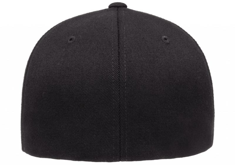 Baseball Premium Wool Flexfit Keps Svart - Flexfit