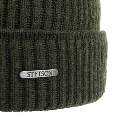 Stetson Beanie Merino Olive