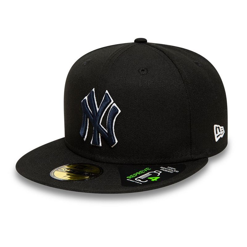 New York Yankees MLB Repreve Black 59Fifty - New Era