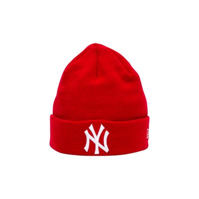 MLB New York Yankees Essential Cuff Knit Red- New Era