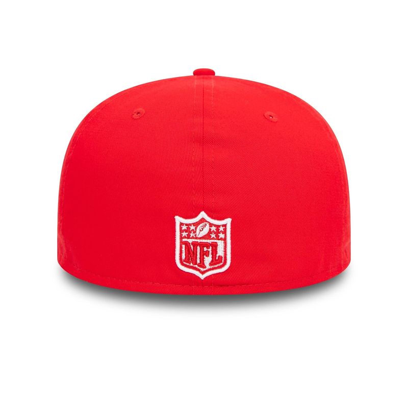 San Francisco 49ers NFL Official Team Colours Red 59FIFTY Fitted Cap - New Era