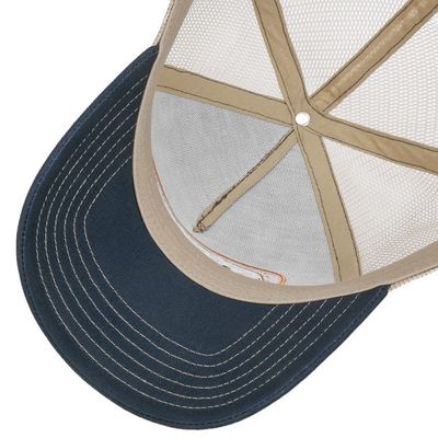 Trucker Cap Chrome Olive/Blue - Stetson