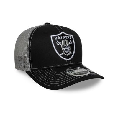 Las Vegas Raiders NFL Black 9SEVENTY Stretch Snap Adjustable Cap - New Era