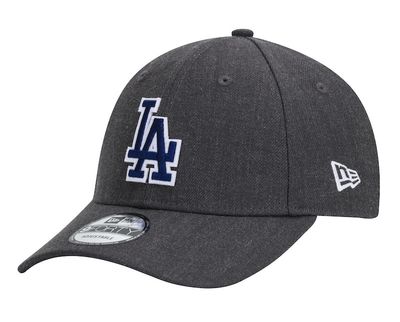 9forty Los Angeles Dodgers Heather Twill Grey - Fri frakt