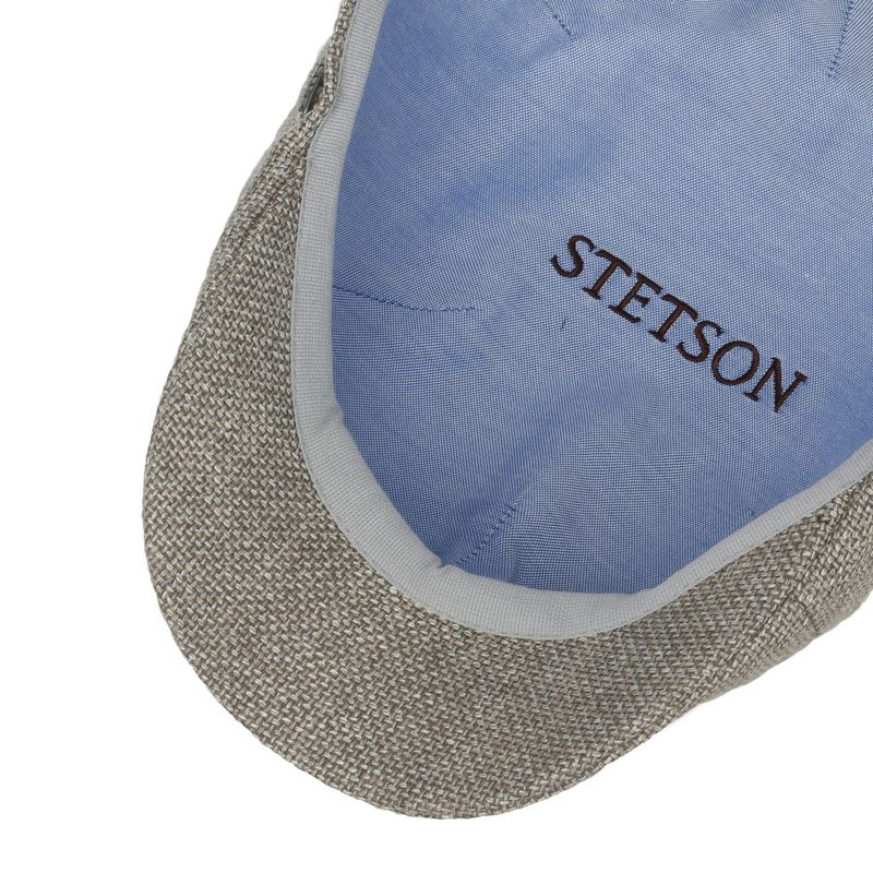 Texas Taleco Flat Cap Grey/Beige  - Stetson