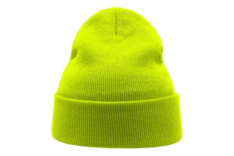 WIND Double Skin Beanie Neon Yellow/Green- Atlantis