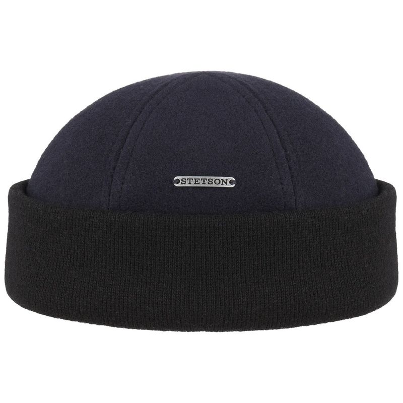 Docker Wool/Cashmere Navy - Stetson