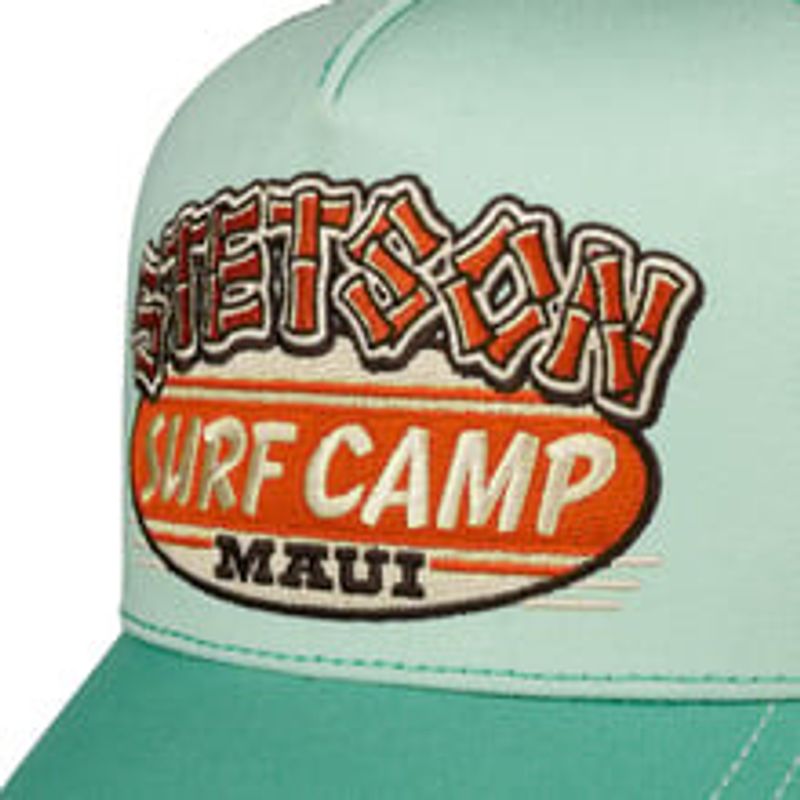 Stetson Surf Camp Trucker Cap Green