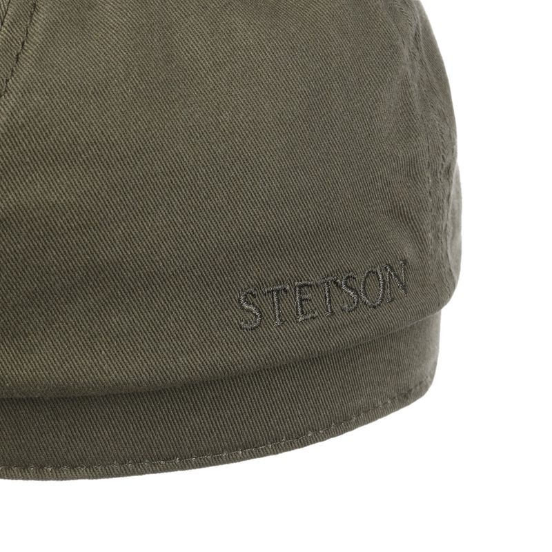 6-Panel Cap Cotton Twill Olive Stetson