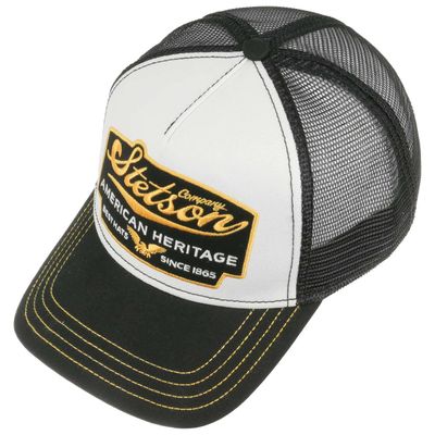 Trucker Cap American Heritage Black/White - Stetson