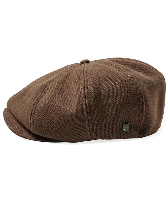 Brixton Brood Sherpa Newsboy Cap Pinecone Brown - Brixton