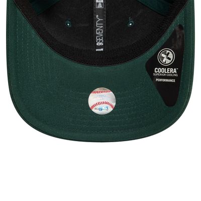 Oakland Athletics Official Team Colour Dark Green 9SEVENTY Stretch Snap Adjustable Cap - New Era