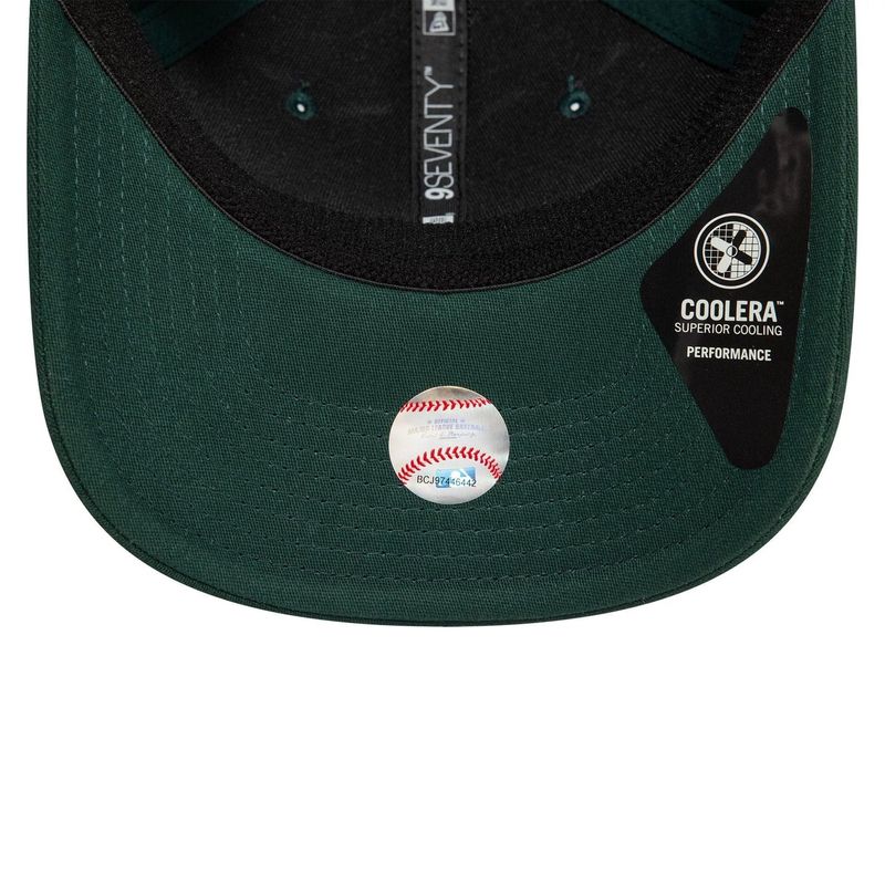 Oakland Athletics Official Team Colour Dark Green 9SEVENTY Stretch Snap Adjustable Cap - New Era