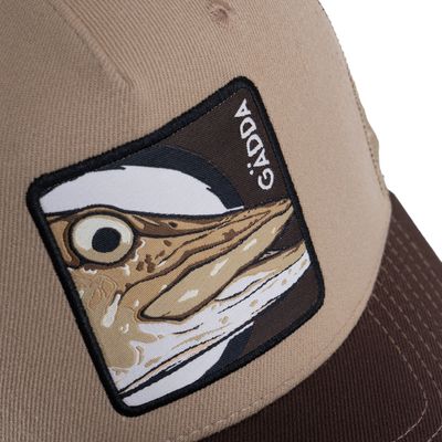 Gädda trucker keps - hooked khaki - SQRTN