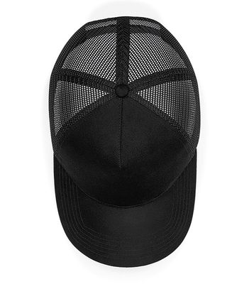 Suede Snapback Trucker Black - Beechfield