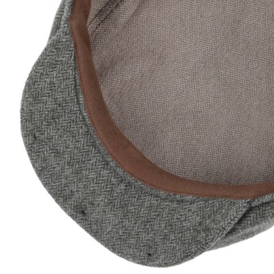 Stetson 6-Panel Cap Herringbone Grey