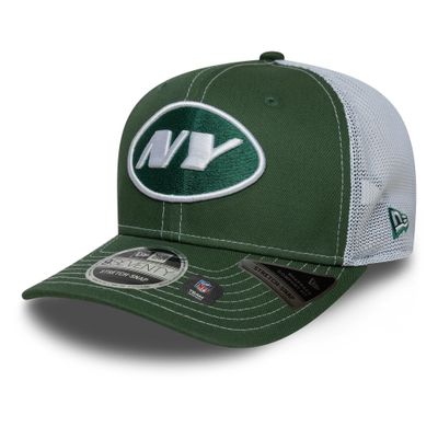 New York Jets NFL Dark Green 9SEVENTY Stretch Snap Adjustable Cap - New Era