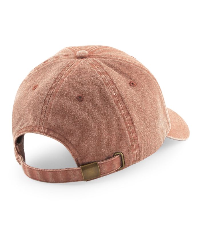 Low Profile Vintage Cap - Vintage Orange - Beechfield