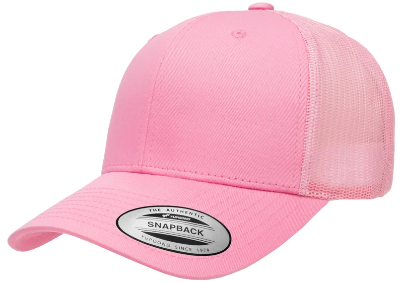 Trucker Keps Pink 6606T - Yupoong/Flexfit