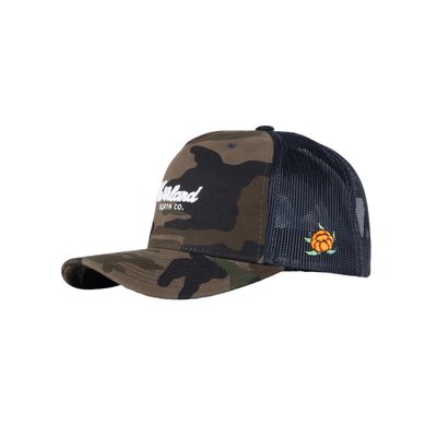 TGN Script Trucker Keps - Hooked Camo - SQRTN