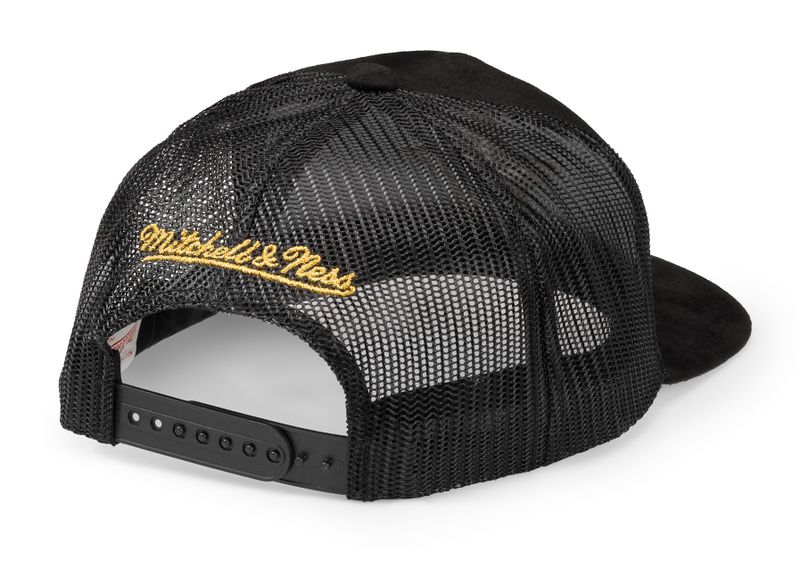 Dallas Stars NHL Black/Gold Trucker - Mitchell & Ness