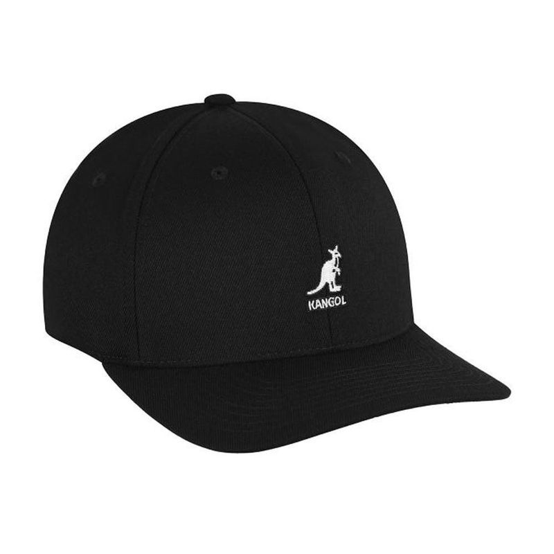 Wool Baseball Flexfit Black  - Kangol