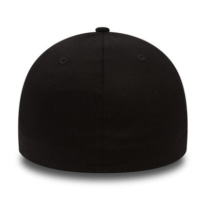 LA Dodgers Essential Black On Black 39THIRTY Cap - New Era