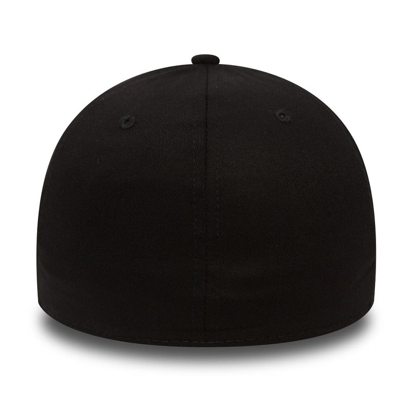 LA Dodgers Essential Black On Black 39THIRTY Cap - New Era