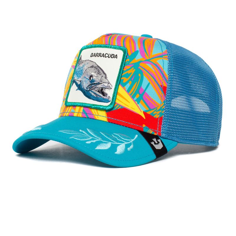 Ooh Barracuda Trucker - Blue - Goorin Bros