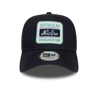 New Era Washed Patch Navy 9FORTY E-Frame Adjustable Cap